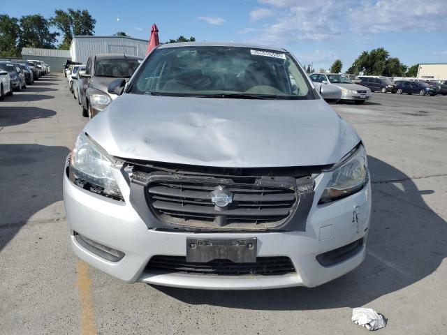 1N4AB7AP1DN904361 - 2013 NISSAN SENTRA S SILVER photo 5