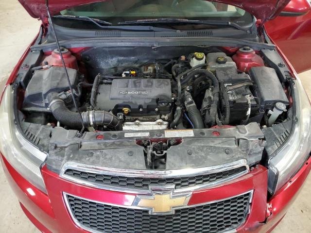 1G1PE5SC0C7103430 - 2012 CHEVROLET CRUZE LT RED photo 11