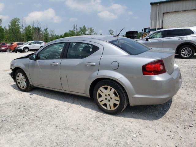 1C3CDZAB8EN166710 - 2014 DODGE AVENGER SE SILVER photo 2