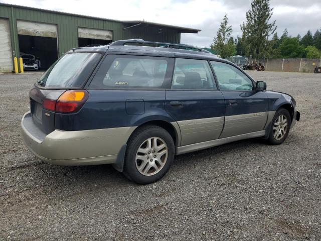 4S3BH675927625674 - 2002 SUBARU LEGACY OUTBACK AWP 蓝色 照片 3