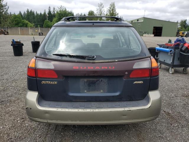 4S3BH675927625674 - 2002 SUBARU LEGACY OUTBACK AWP 蓝色 照片 6