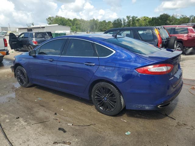 3FA6P0K9XFR297245 - 2015 FORD FUSION TITANIUM BLUE photo 2