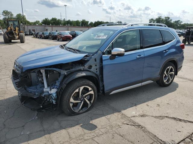 JF2SKARC4NH494413 - 2022 SUBARU FORESTER TOURING ლურჯი ფოტო 1