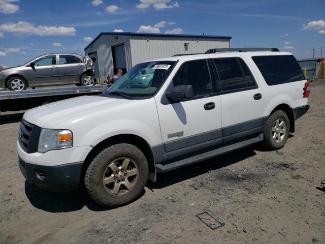 1FMFK16517LA71533 - 2007 FORD EXPEDITION EL XLT WHITE photo 1