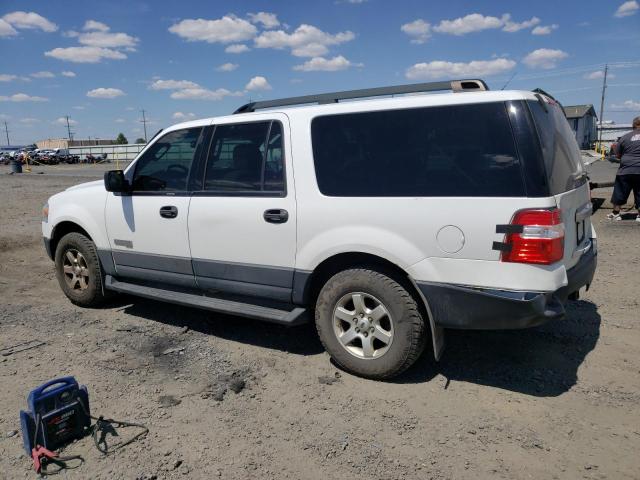 1FMFK16517LA71533 - 2007 FORD EXPEDITION EL XLT WHITE photo 2