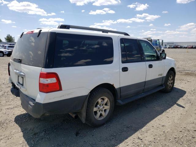 1FMFK16517LA71533 - 2007 FORD EXPEDITION EL XLT WHITE photo 3