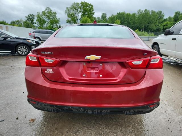 1G1ZD5ST9JF159297 - 2018 CHEVROLET MALIBU LT MAROON photo 6