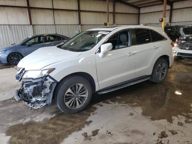 5J8TB4H74HL014480 - 2017 ACURA RDX ADVANCE WHITE photo 1