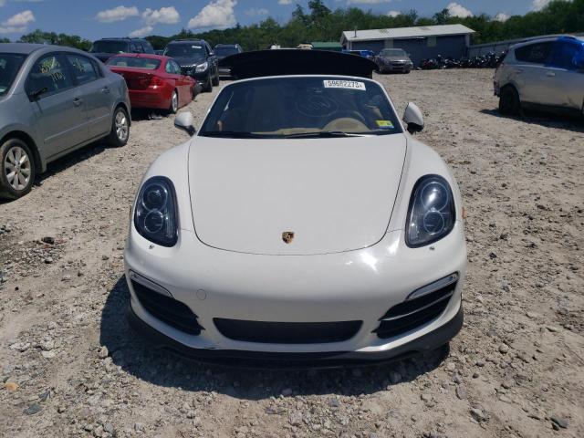 WP0CB2A85DS130485 - 2013 PORSCHE BOXSTER S WHITE photo 5