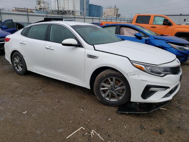 5XXGT4L39KG342132 - 2019 KIA OPTIMA LX WHITE photo 4