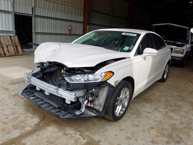 1FA6P0HD5E5370180 - 2014 FORD FUSION SE  photo 2