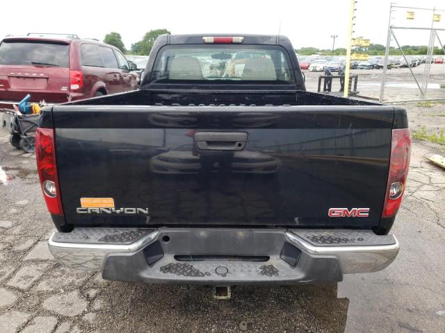 1GTCS148058288107 - 2005 GMC CANYON BLACK photo 6