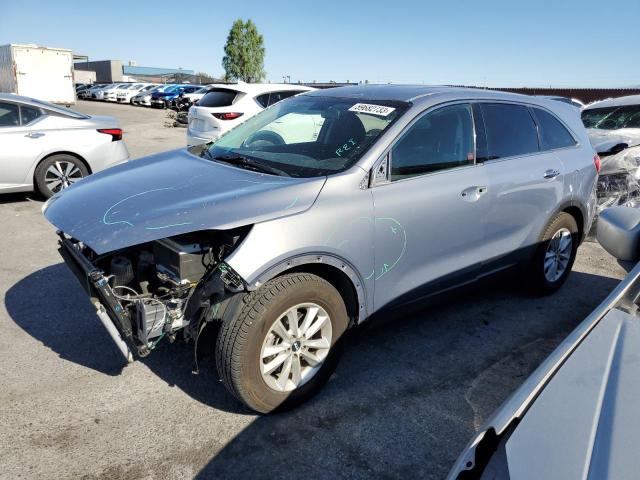 5XYPG4A57LG617745 - 2020 KIA SORENTO S SILVER photo 1