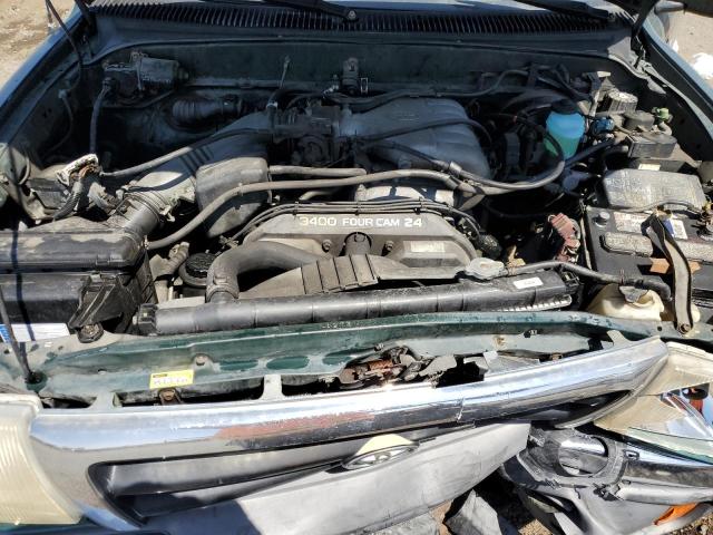 4TASN92N8XZ481186 - 1999 TOYOTA TACOMA XTRACAB PRERUNNER 绿色 照片 11