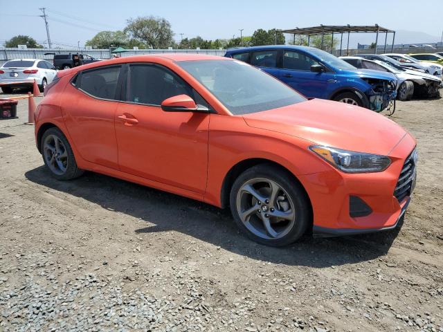 KMHTG6AF7LU026912 - 2020 HYUNDAI VELOSTER BASE ORANGE photo 4