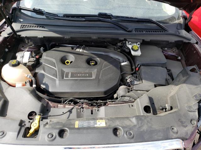 5LMTJ3DH7KUL37491 - 2019 LINCOLN MKC RESERVE BURGUNDY photo 12