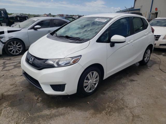 3HGGK5H59HM710837 - 2017 HONDA FIT LX WHITE photo 1