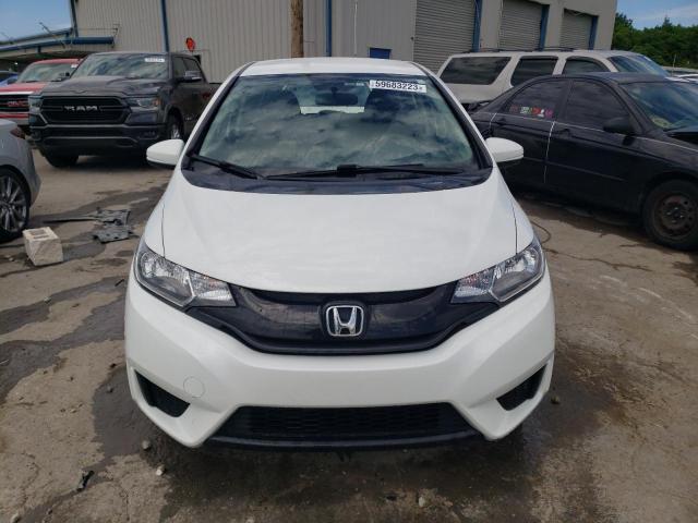 3HGGK5H59HM710837 - 2017 HONDA FIT LX WHITE photo 5