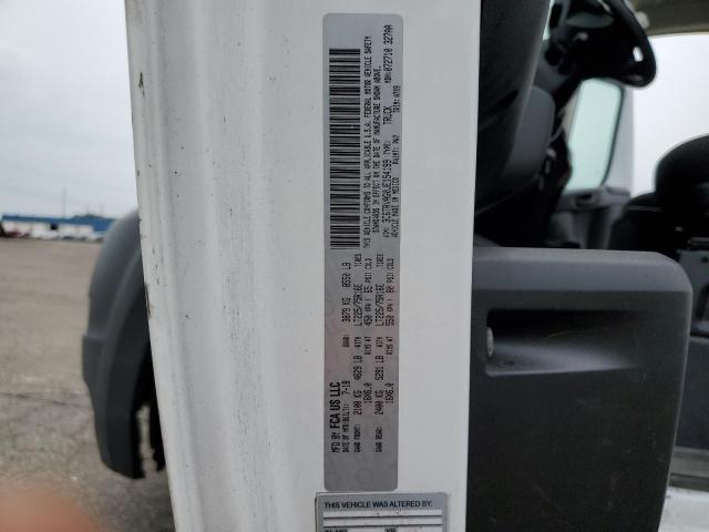 3C6TRVAG0JE154199 - 2018 RAM PROMASTER 1500 STANDARD Սպիտակ լուսանկար 13