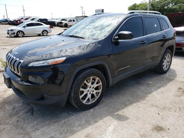 1C4PJLCB5EW315911 - 2014 JEEP CHEROKEE LATITUDE BLACK photo 1