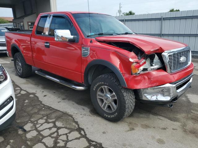 1FTPX14V67FA54884 - 2007 FORD F150 RED photo 4