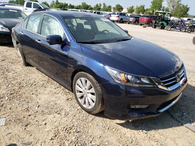 1HGCR2F8XFA088992 - 2015 HONDA ACCORD EXL BLUE photo 4