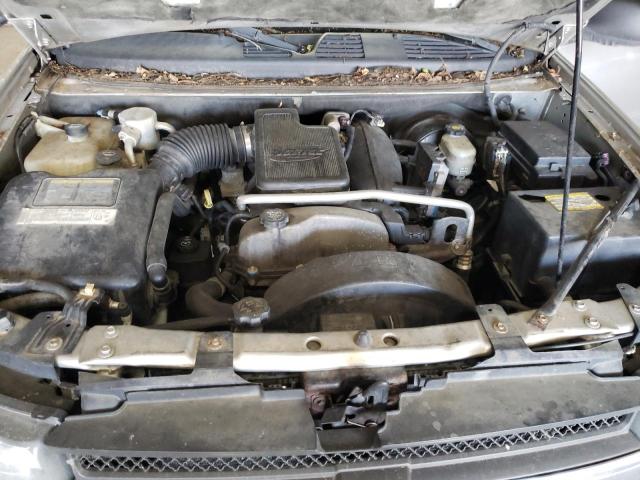 1GNDT13S962151905 - 2006 CHEVROLET TRAILBLAZE LS SILVER photo 12