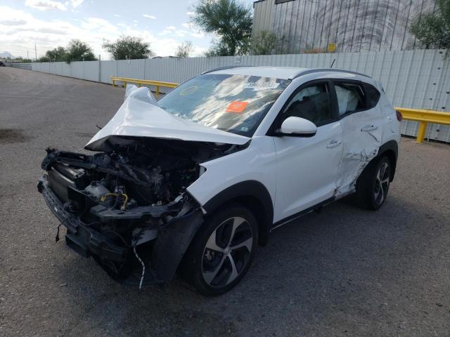 KM8J33A24GU263457 - 2016 HYUNDAI TUCSON LIMITED WHITE photo 1