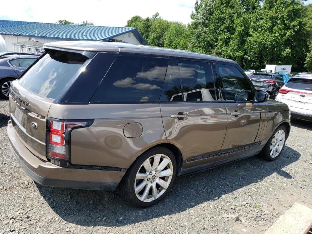 SALGS2DF8DA115067 - 2013 LAND ROVER RANGE ROVE HSE BROWN photo 3