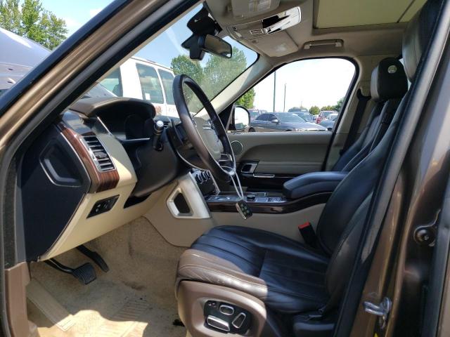 SALGS2DF8DA115067 - 2013 LAND ROVER RANGE ROVE HSE BROWN photo 7