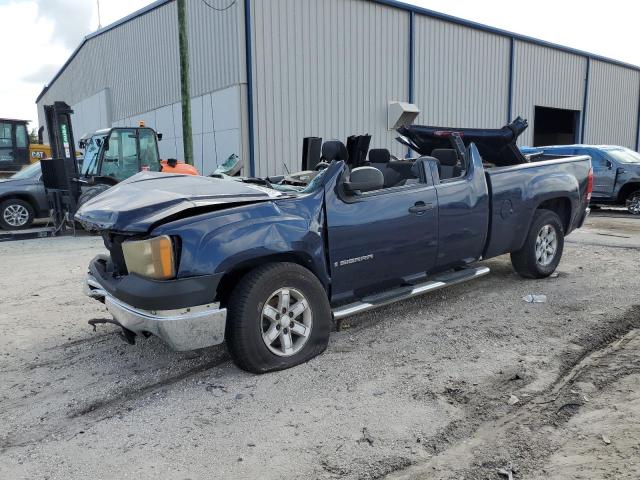 1GTEC19J49Z269237 - 2009 GMC SIERRA C1500 BLUE photo 1