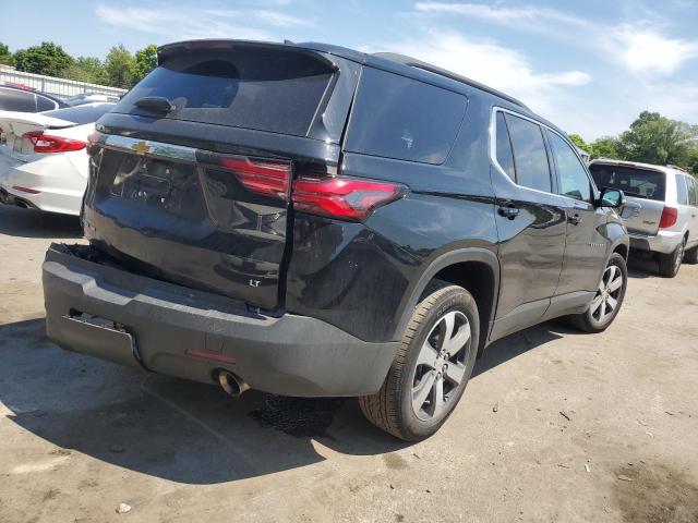 1GNEVHKW5PJ322734 - 2023 CHEVROLET TRAVERSE LT BLACK photo 3