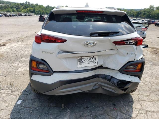 KM8K53A50LU542049 - 2020 HYUNDAI KONA ULTIMATE WHITE photo 6