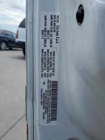 ZFBERFAT9G6C93367 - 2016 RAM PROMASTER თეთრი ფოტო 12