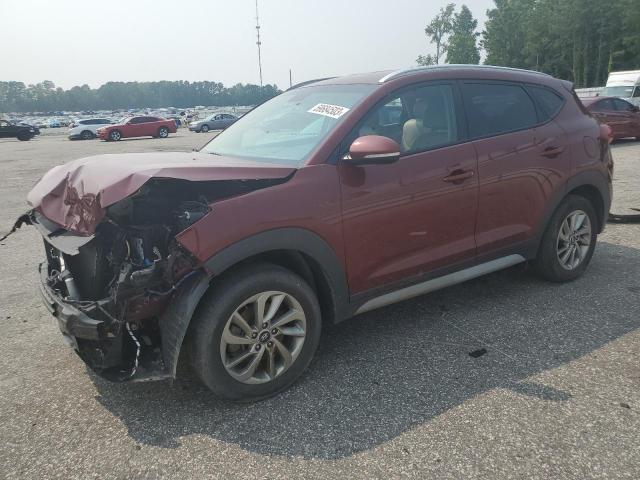 KM8J3CA40JU772342 - 2018 HYUNDAI TUCSON SEL BURGUNDY photo 1