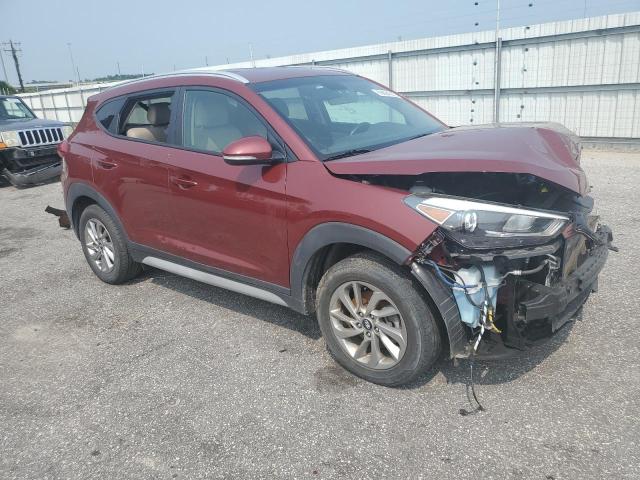 KM8J3CA40JU772342 - 2018 HYUNDAI TUCSON SEL BURGUNDY photo 4