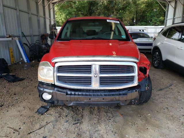 1D4HD48N46F102425 - 2006 DODGE DURANGO SLT RED photo 5