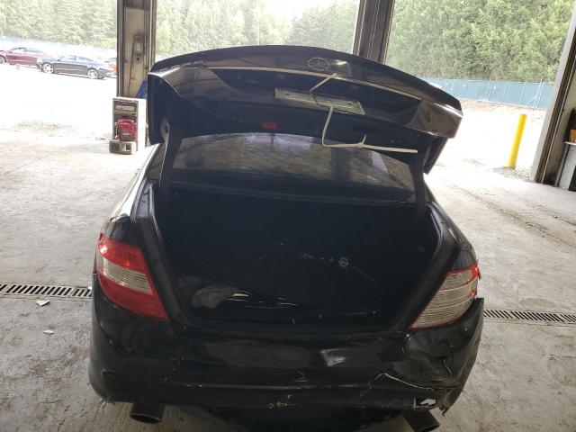 WDDGF56X29R057605 - 2009 MERCEDES-BENZ C 350 BLACK photo 6