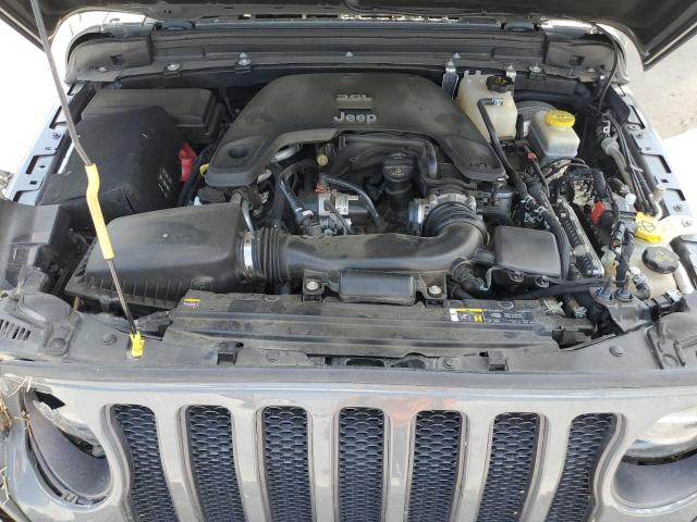 1C4HJXFG0MW531196 - 2021 JEEP WRANGLER RUBICON GRAY photo 12