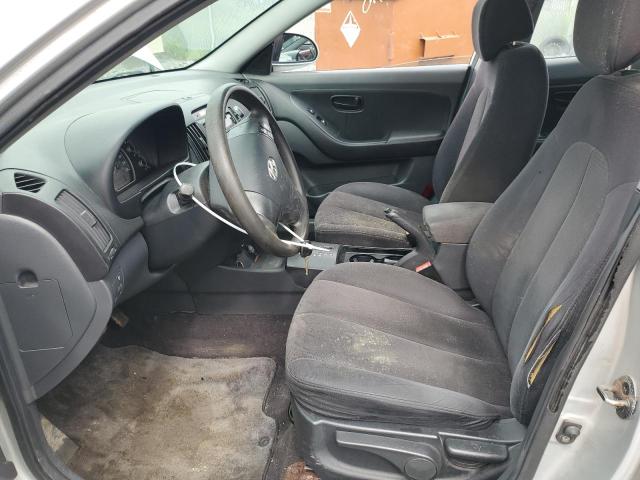 KMHDU45D17U173923 - 2007 HYUNDAI ELANTRA GL SILVER photo 7