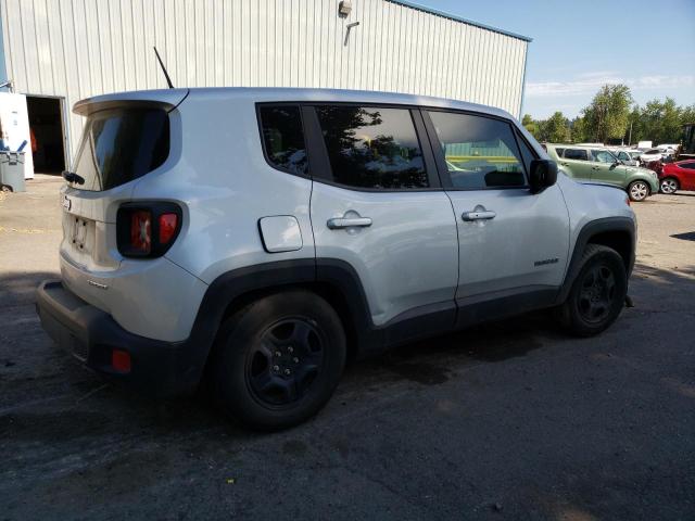 ZACCJAAT0GPE33864 - 2016 JEEP RENEGADE SPORT SILVER photo 3