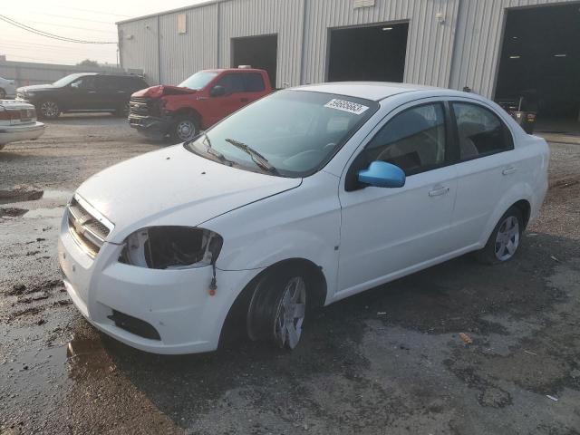 KL1TD56E09B385764 - 2009 CHEVROLET AVEO LS 白色 照片 1