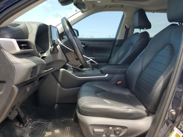 5TDGZRAH8LS004683 - 2020 TOYOTA HIGHLANDER XLE Mavi foto 7