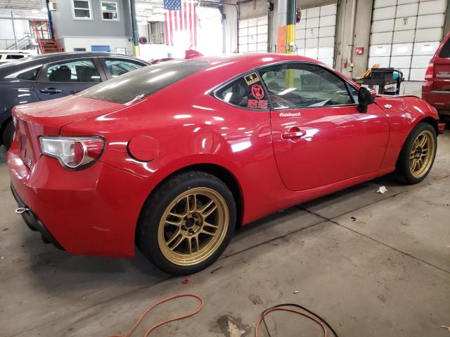 JF1ZNAA13G9705280 - 2016 TOYOTA SCION FR-S წითელი ფოტო 3