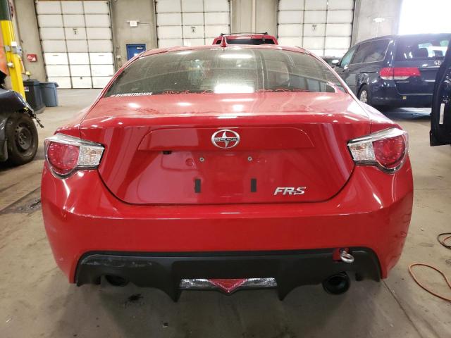JF1ZNAA13G9705280 - 2016 TOYOTA SCION FR-S წითელი ფოტო 6