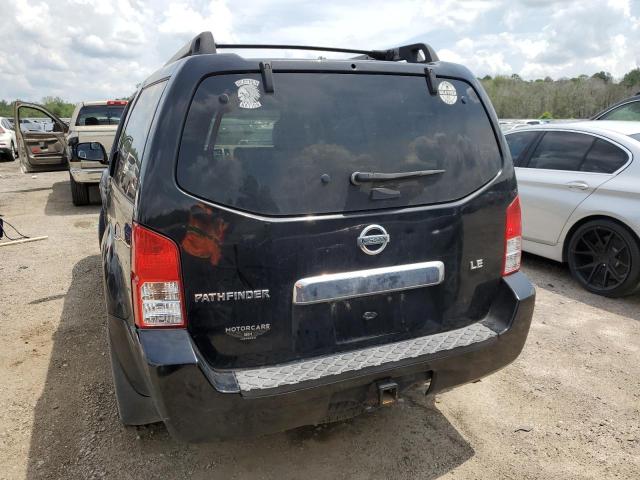5N1AR18W65C731655 - 2005 NISSAN PATHFINDER LE 黑色 照片 6