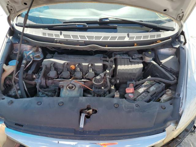 19XFA1F62BE031267 - 2011 HONDA CIVIC LX-S ვერცხლისფერი ფოტო 11