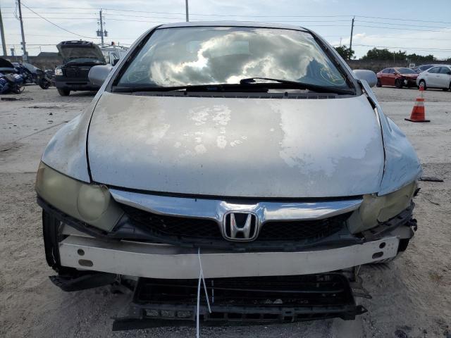 19XFA1F62BE031267 - 2011 HONDA CIVIC LX-S ვერცხლისფერი ფოტო 5