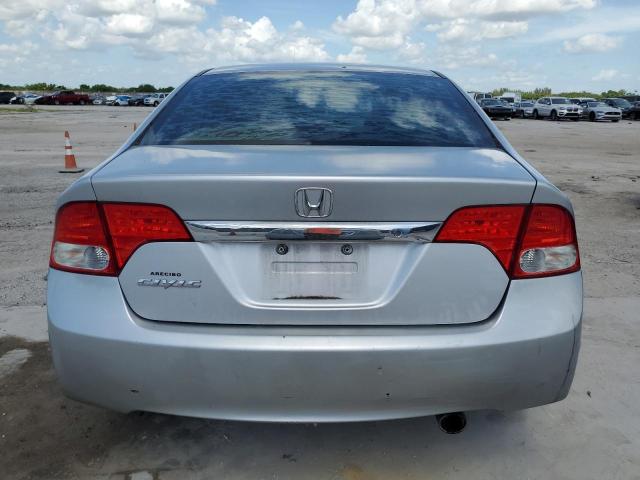 19XFA1F62BE031267 - 2011 HONDA CIVIC LX-S ვერცხლისფერი ფოტო 6