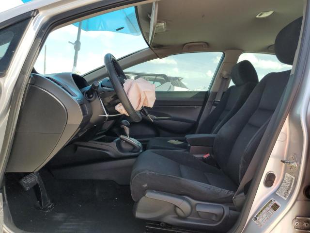 19XFA1F62BE031267 - 2011 HONDA CIVIC LX-S ვერცხლისფერი ფოტო 7